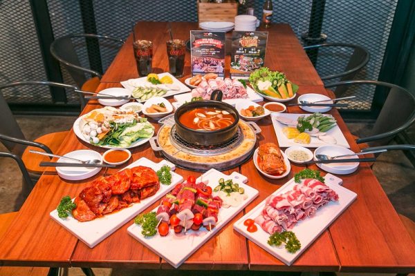 Nhà hàng buffet ngon phong cách Hàn Quốc